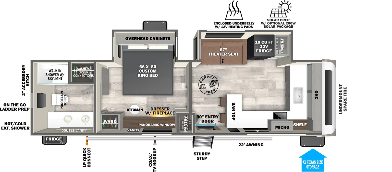 261FKRB Floorplan Image